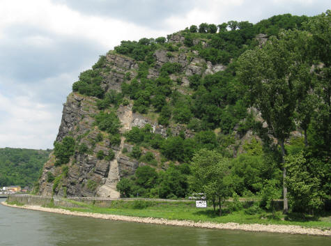 Loreley Rock on the Rhine River