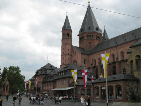 Cathedral in Mainz Germany (Dom)