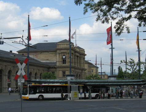 Mainz Train Station and Bus Depot