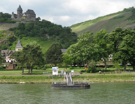 Bacharach Park on the Rhine River