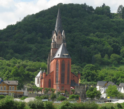 Liebfrauenkirche in Oberwesel Germany
