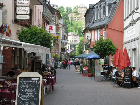 Restaurants and Cafes in St. Goar Germany